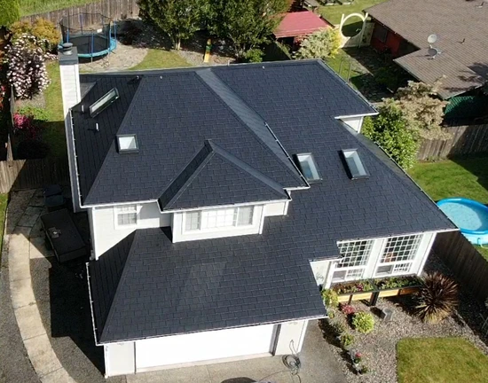 Black Slate Shingle - Longview, WA