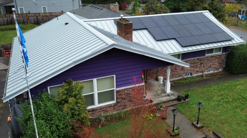 Sterling Grey Standing Seam with Accent Ribs